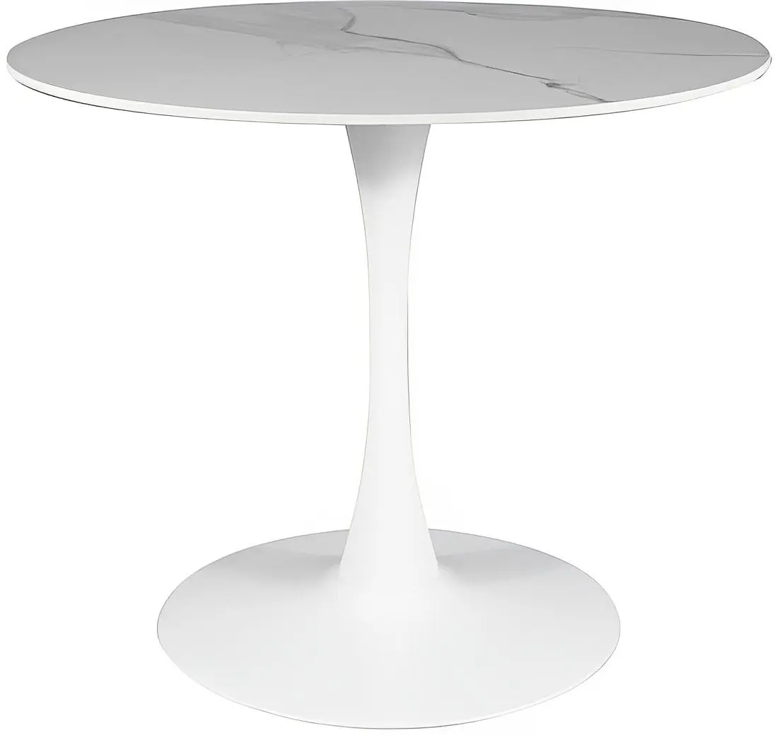 Masa Signal Espero 90 (White Marble)