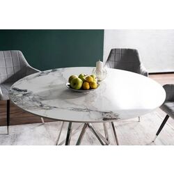 Masa Signal Murano 120 (White/Chrome) Thumb