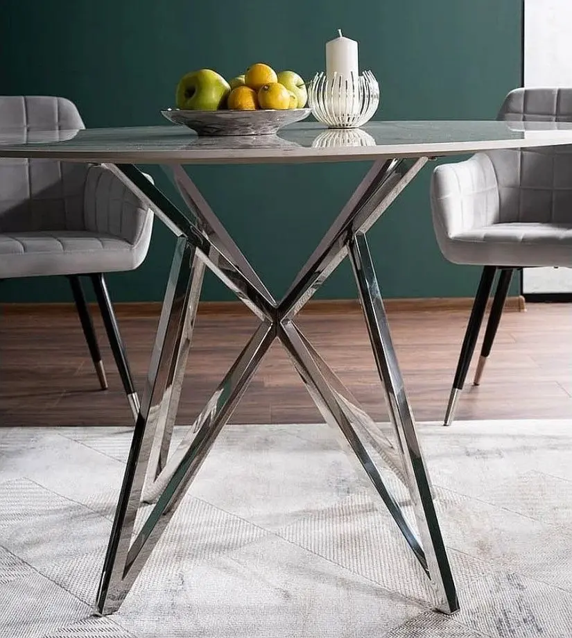 Masa Signal Murano 120 (White/Chrome)