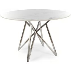 Masa Signal Murano 120 (White/Chrome)