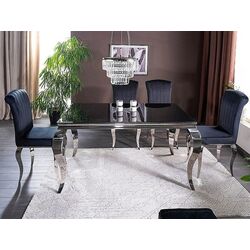 Стол Signal Prince 180 (Black/Chrome) Thumb