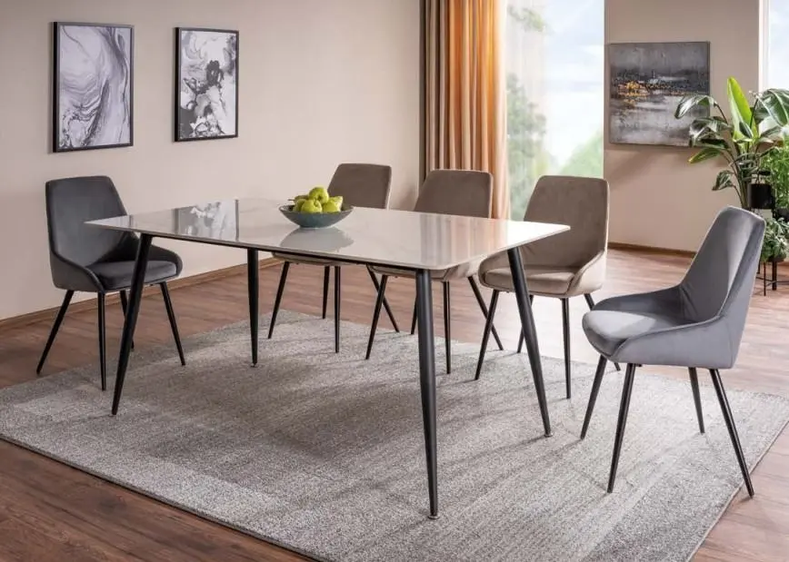 Стол Signal Rion 130 (White/Black)