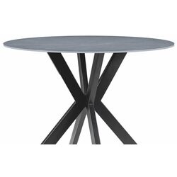 Masa Signal Talia 90 (Grey Marble/Black) Thumb