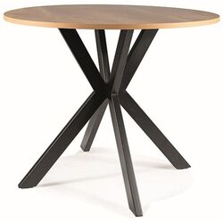 Masa Signal Talia II (Oak/Black Matt) Thumb