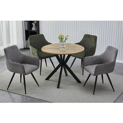 Masa Signal Talia II (Oak/Black Matt)