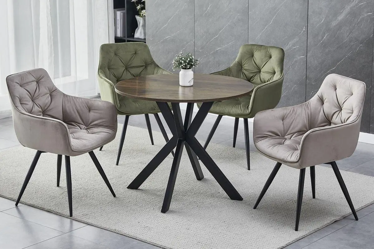 Стол Signal Talia II (Walnut/Black Matt)