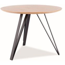 Masa plianta Signal Tetis (Oak/Black)