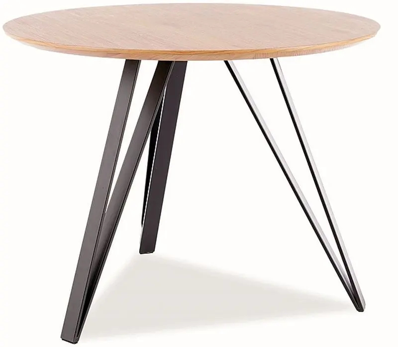 Masa plianta Signal Tetis (Oak/Black)