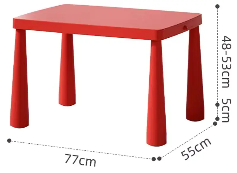 Masa pentru copii SMDToys Mammut BS8836T (Red) - 2