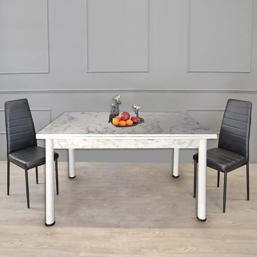 Masa extensibila Studio Casa Polo (White Marble)