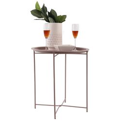 Masa de servit Tempo Kondela Render (Nude Rose) Thumb