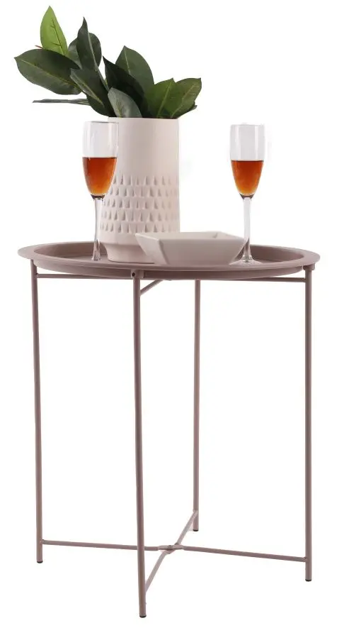 Masa de servit Tempo Kondela Render (Nude Rose)