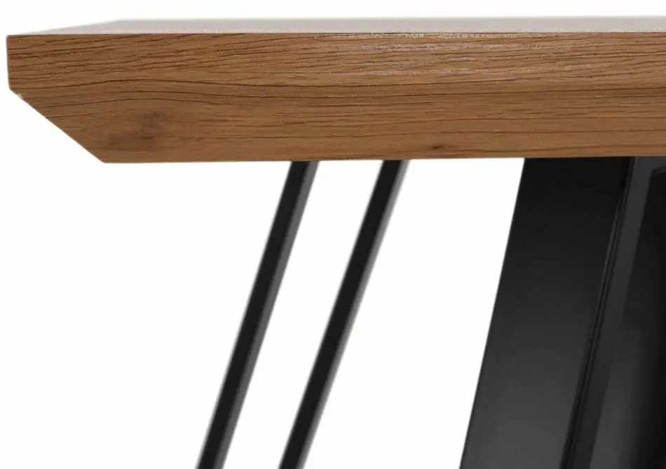 Masa Tempo Kondela Pedal (Oak/Black)