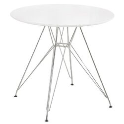 Стол Tempo Kondela Rondy New (White Gloss)