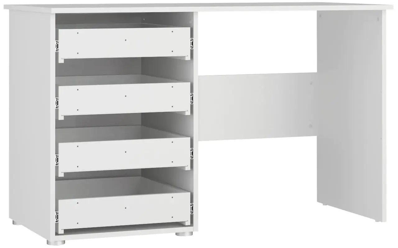 Письменный стол Tuckano Bella (White/White Gloss/Notebook Print) - 2