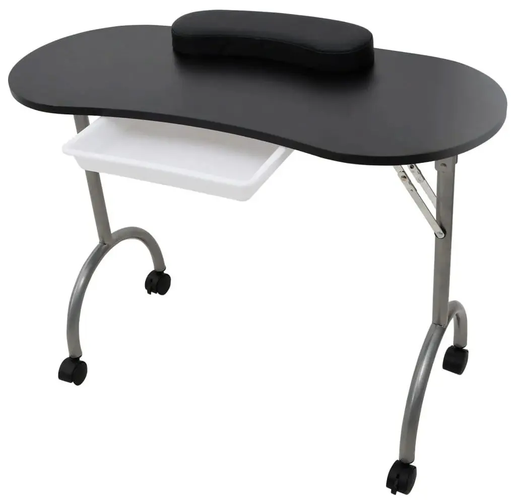 Masa de manichiura VidaXL 110123 (Black)