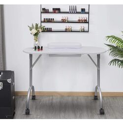 Маникюрный стол VidaXL 110124 (White)