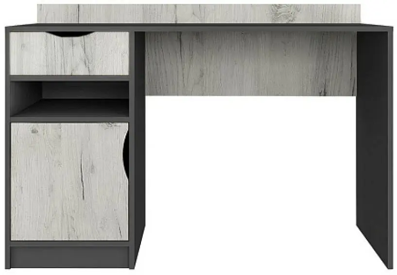 Письменный стол Yasen Дисней (Серый Графит/Дуб Крафт Белый)