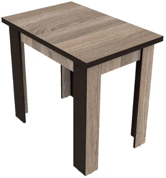 Стол раскладной Yasen Женева (Дуб Сонома Трюфель/Венге Магия)