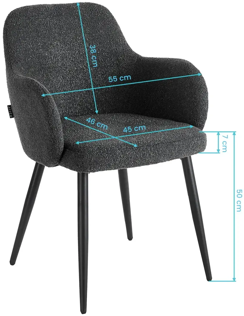 Стул 4Rico Intra 155312 (Black) - 2