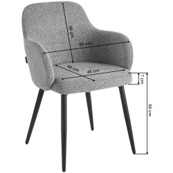 Стул 4Rico Intra 155314 (Grey) Thumb