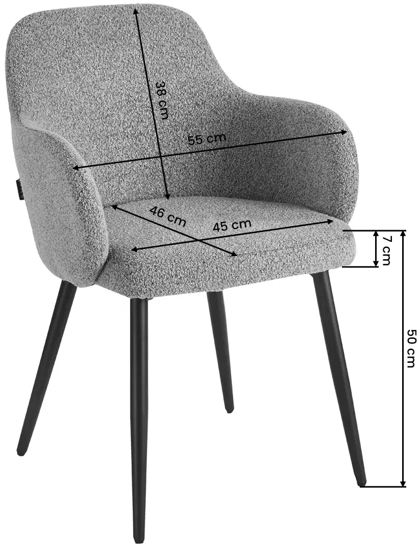 Стул 4Rico Intra 155314 (Grey) - 8
