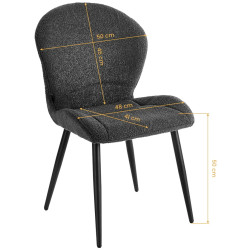 Стул 4Rico Lucente 155344 (Black) Thumb