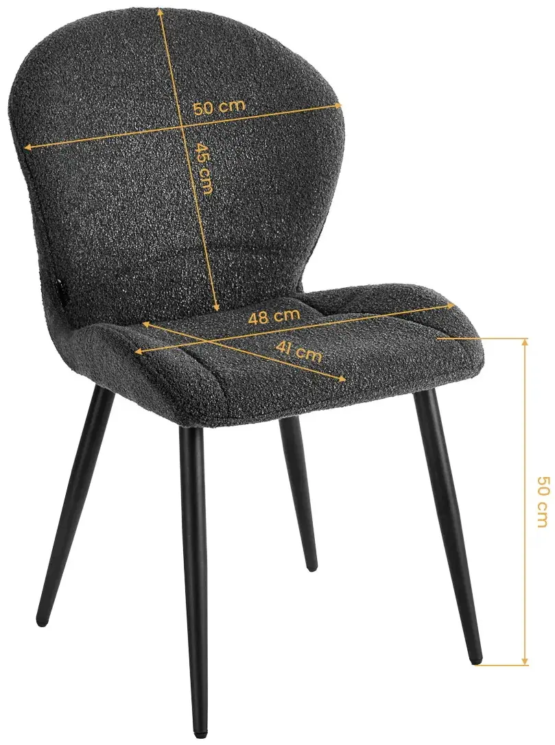 Стул 4Rico Lucente 155344 (Black) - 2