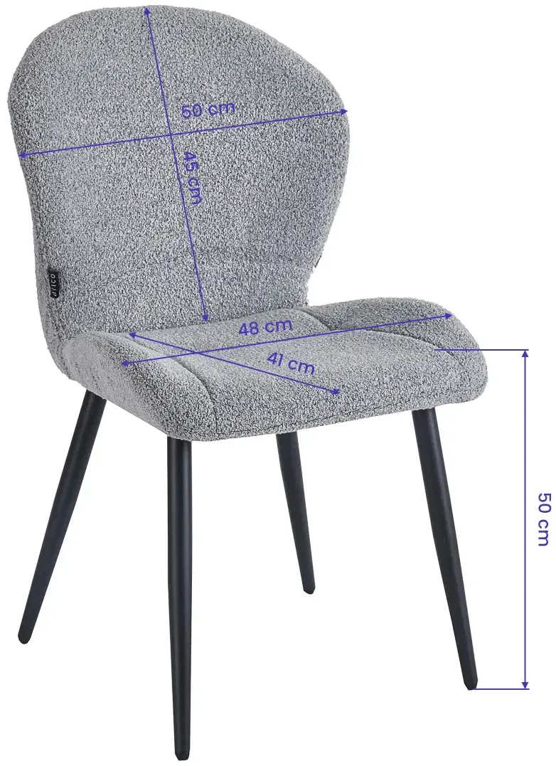 Scaun 4Rico Lucente 155346 (Grey) - 2