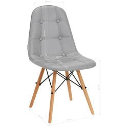 Scaun 4Rico QS-185 147834 (Grey) Thumb