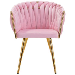 Стул 4Rico QS-GW06G 150121 (Pink/Gold) Thumb