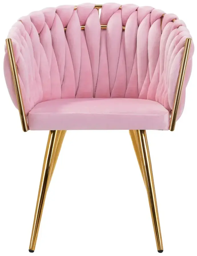 Стул 4Rico QS-GW06G 150121 (Pink/Gold) - 4