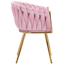 Стул 4Rico QS-GW06G 150121 (Pink/Gold) Thumb