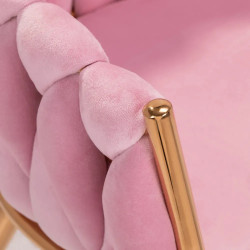 Стул 4Rico QS-GW06G 150121 (Pink/Gold) Thumb