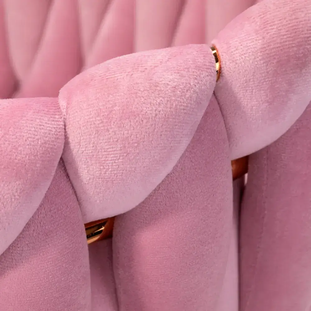 Стул 4Rico QS-GW06G 150121 (Pink/Gold) - 9