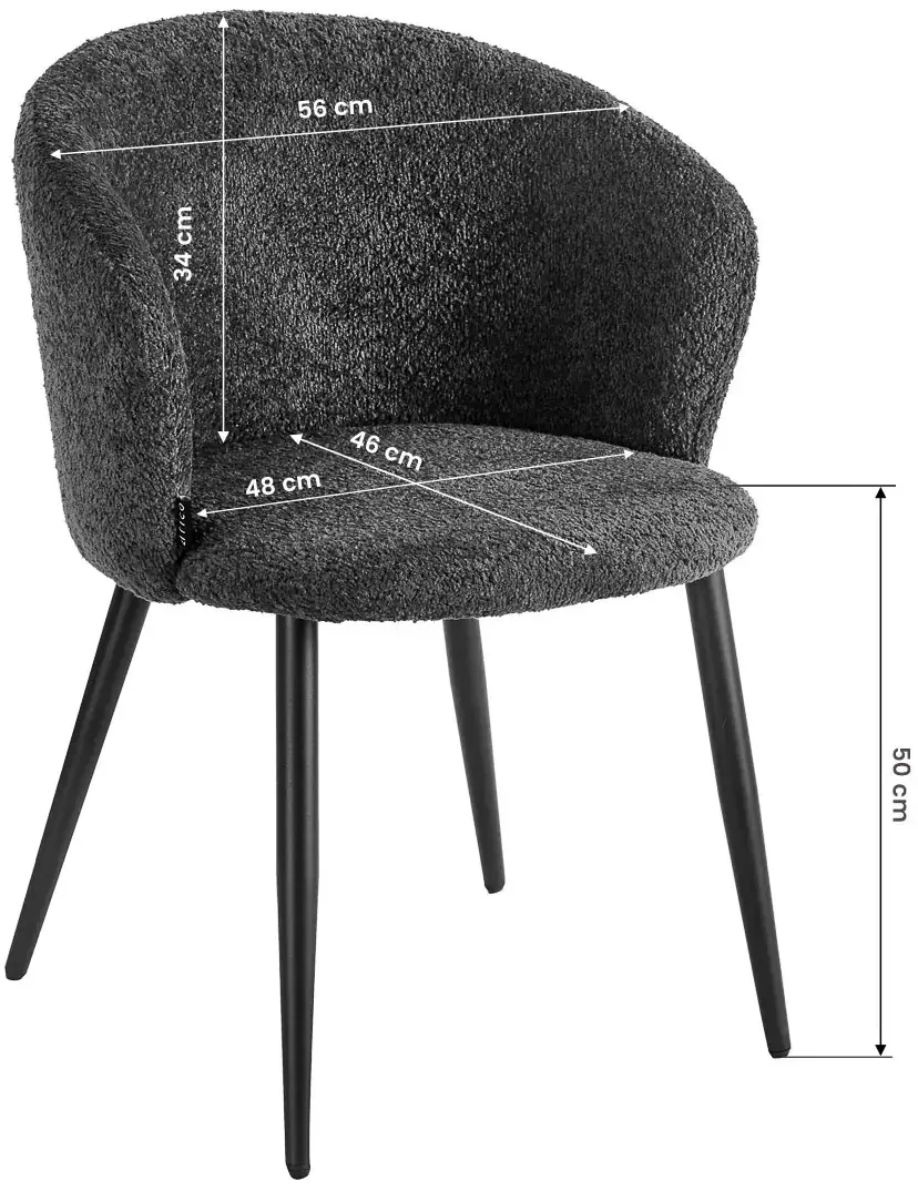 Стул 4Rico Verso 155328 (Black) - 2