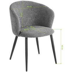 Стул 4Rico Verso 155330 (Grey) Thumb