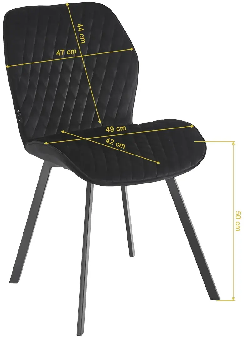 Стул 4Rico Vetro 155336 (Black) - 5
