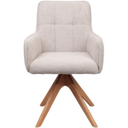 Стул DP Benni C2592TVW Boogie Clay 84 (Beige/Oak) Thumb