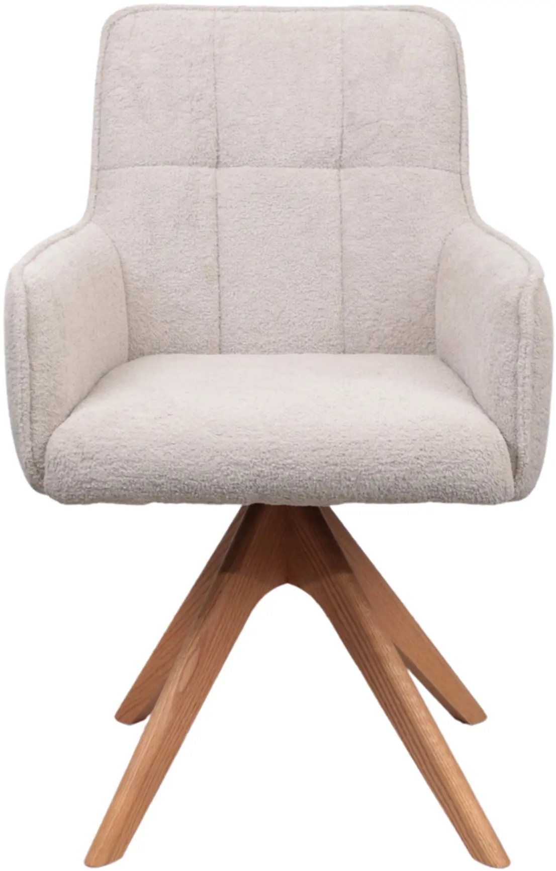 Стул DP Benni C2592TVW Boogie Clay 84 (Beige/Oak) - 2
