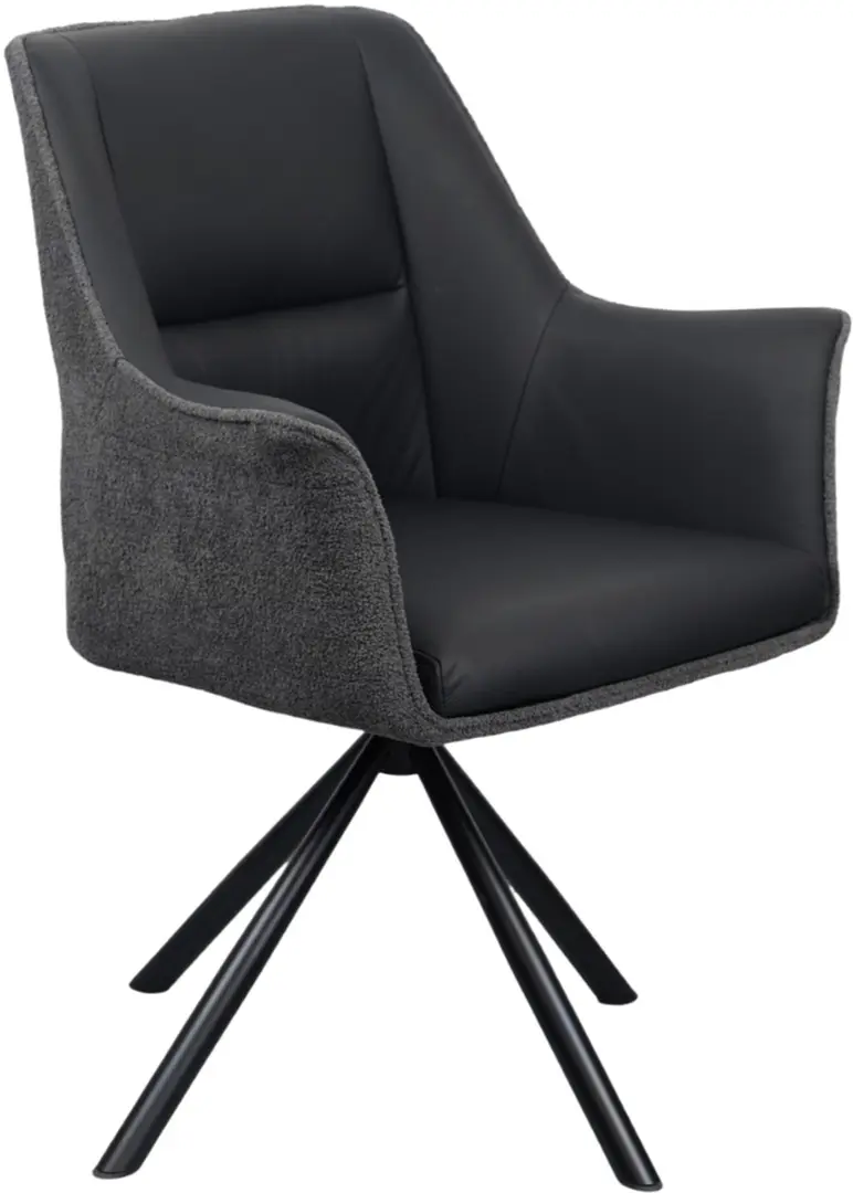 Стул DP Blum C2595V Boogie 68 (Dark Grey/Black)