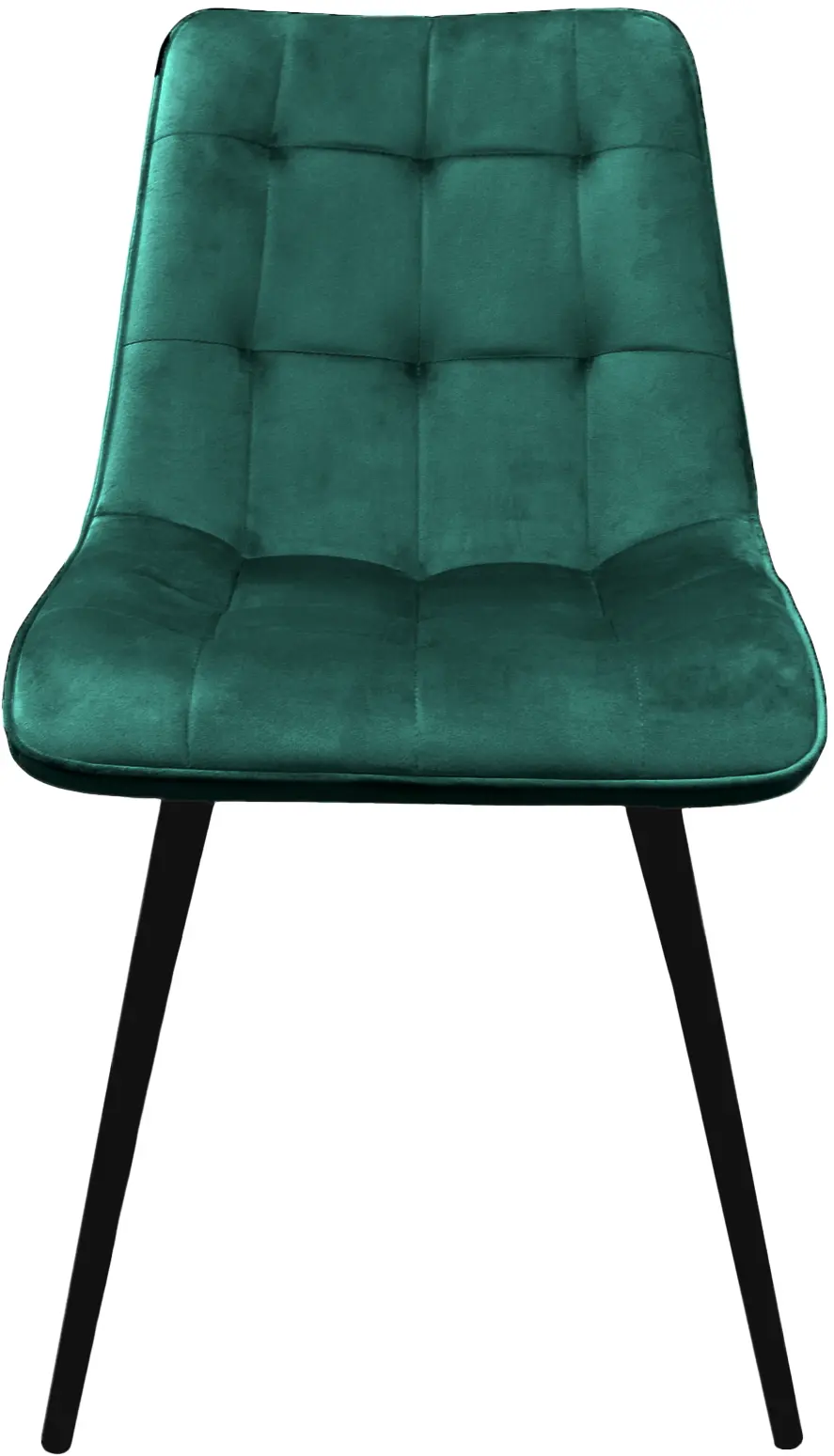 Стул DP Capella HLR57 Бархат (Dark Green/Black) - 2