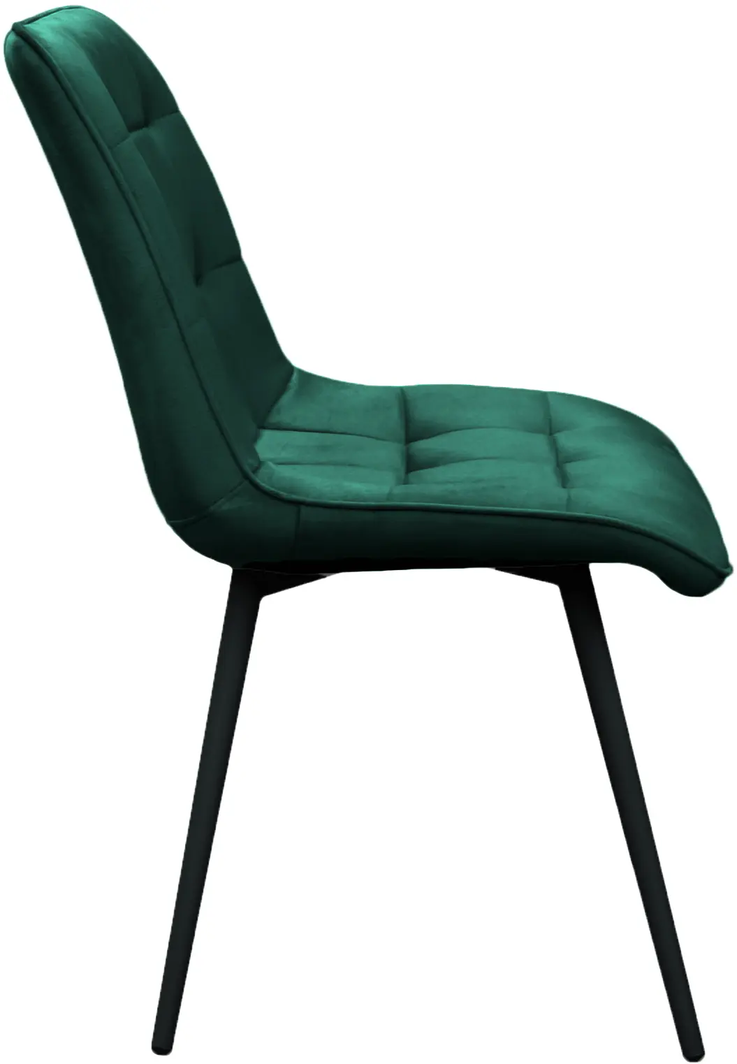 Стул DP Capella HLR57 Бархат (Dark Green/Black) - 3