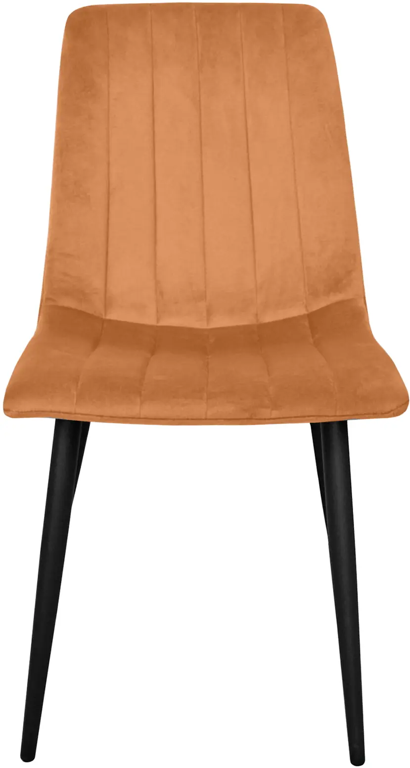 Стул DP DC-90P N43 Бархат (Orange/Black) - 2