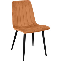 Стул DP DC-90P N43 Бархат (Orange/Black)