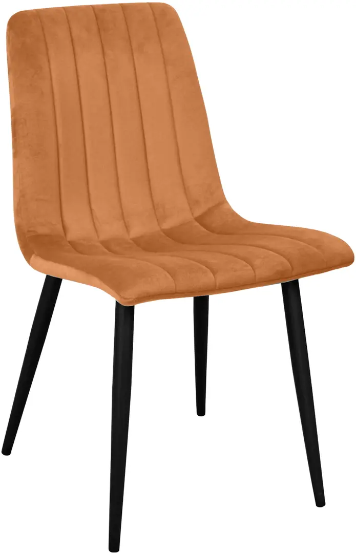 Стул DP DC-90P N43 Бархат (Orange/Black)