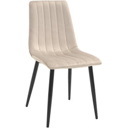 Стул DP DC-90P N7 Бархат (Cappuccino/Black)