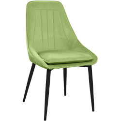 Стул DP Florida HLR54 Catifea (Light Green/Black)