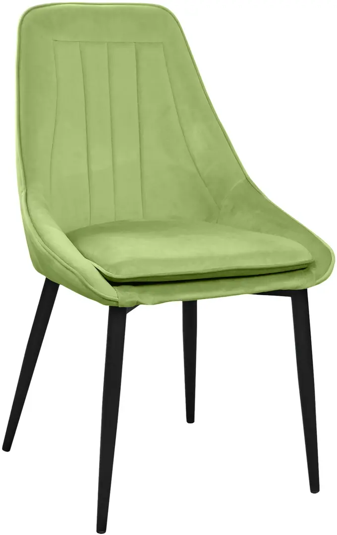 Стул DP Florida HLR54 Catifea (Light Green/Black)