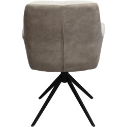 Стул DP Lily JD8760-1-C (Beige/Black) Thumb